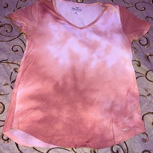 tie dye hollister tee